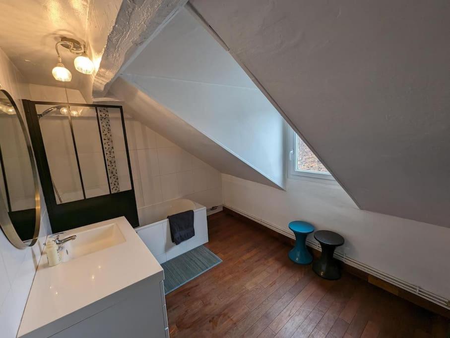 Appartement Terrasse Rouen Luaran gambar